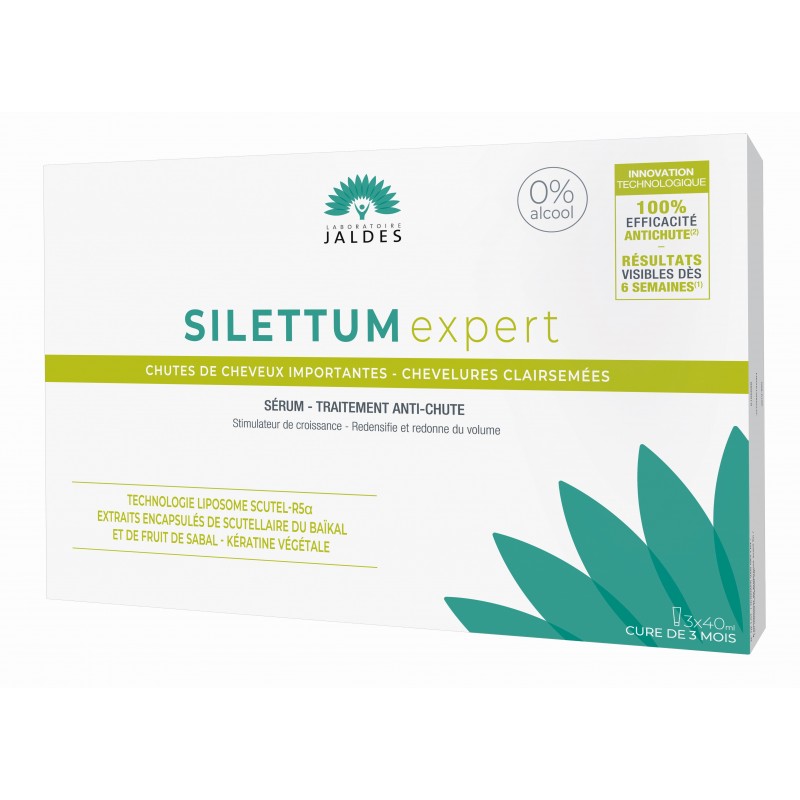 Silettum Expert Anti Chute Cheveux 3 x 40 ml