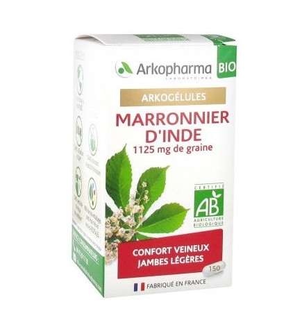 Arkopharma Arkogélules BIO Marronier d'Inde x 150