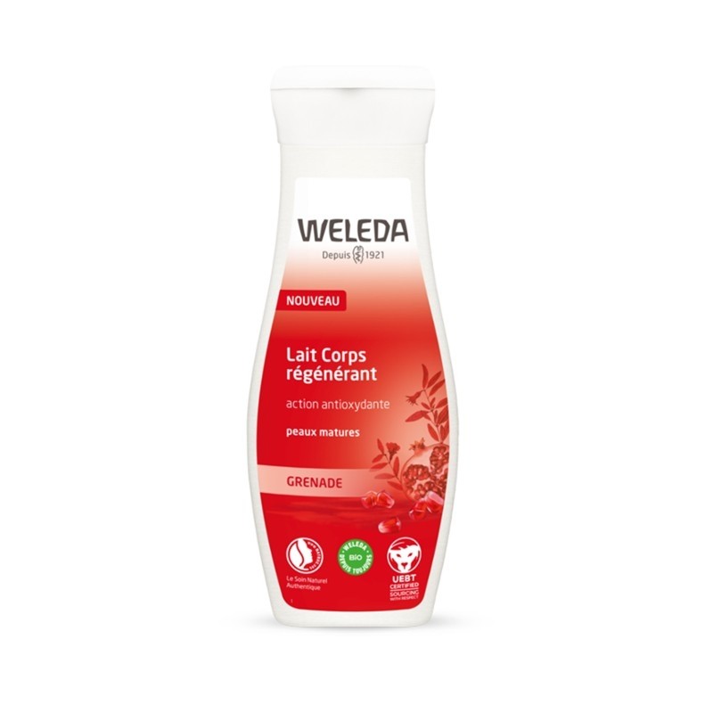 Weleda Lait Corps Régénérant Grenade 200 ml