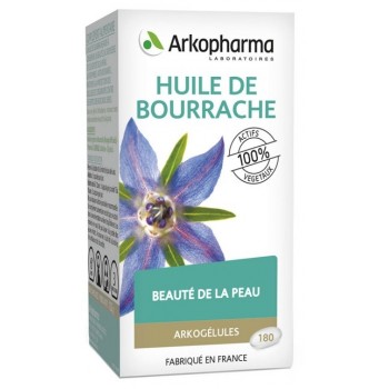 Arkopharma Arkogélules BIO Huile de Bourrache x 180