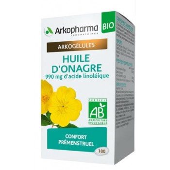 Arkopharma Arkogélules BIO Huile d'Onagre x 180