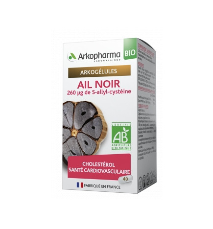 Arkopharma Arkogélules BIO Ail noir x 40