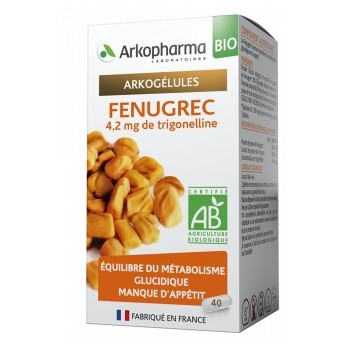 Arkopharma Arkogélules BIO Fénugrec x 40