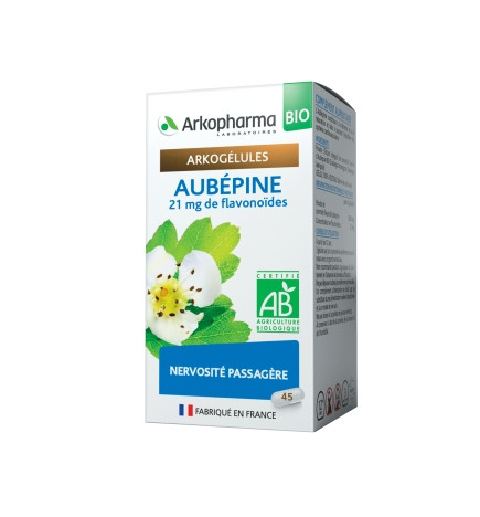 Arkopharma Arkogélules BIO Aubépine x 45