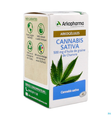 Arkogégules – Sativa, 45 gélules