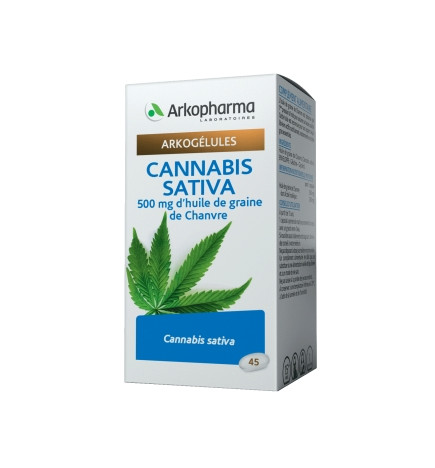Arkopharma Arkogélules Cannabis sativa x 45