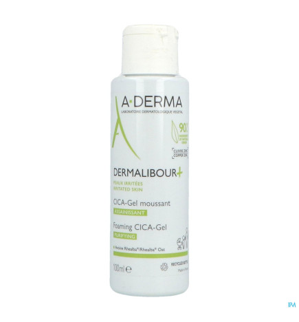 A-DERMA – Dermalibour Cica Gel Moussant, 100 ml