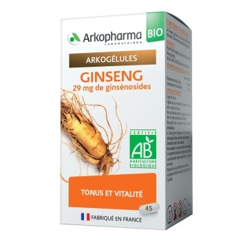 Arkopharma Arkogélules BIO Ginseng x 45