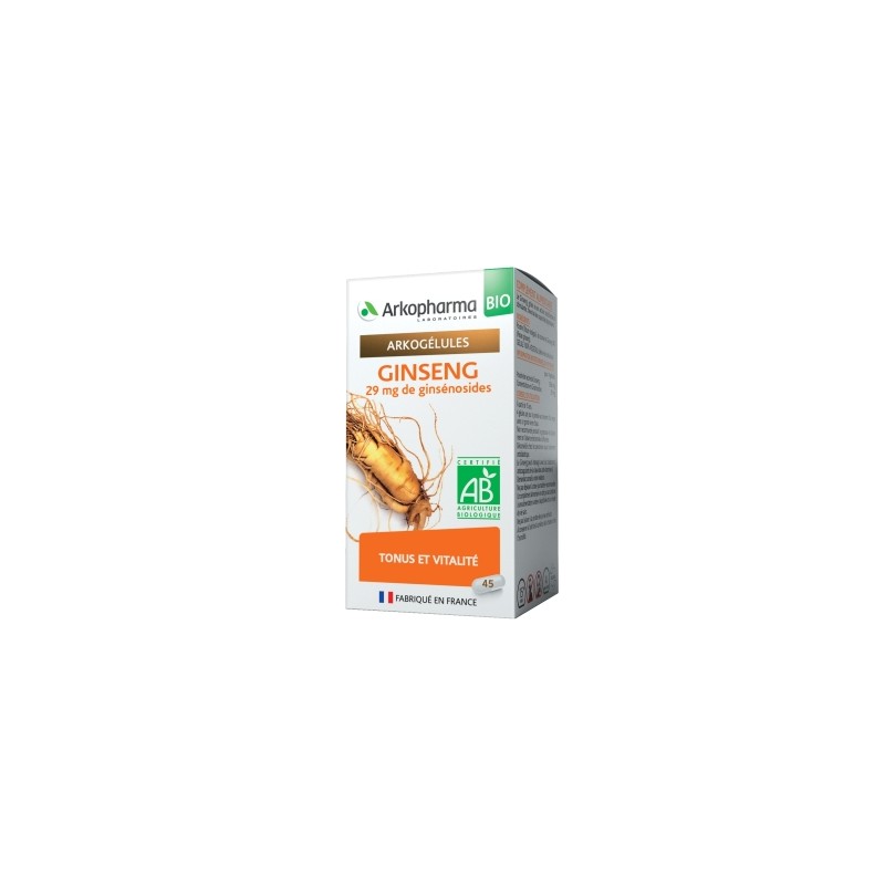 Arkopharma Arkogélules BIO Ginseng x 45