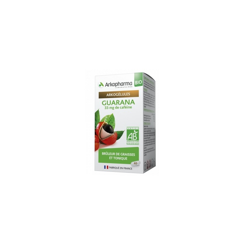 Arkopharma Arkogélules BIO Guarana x 40