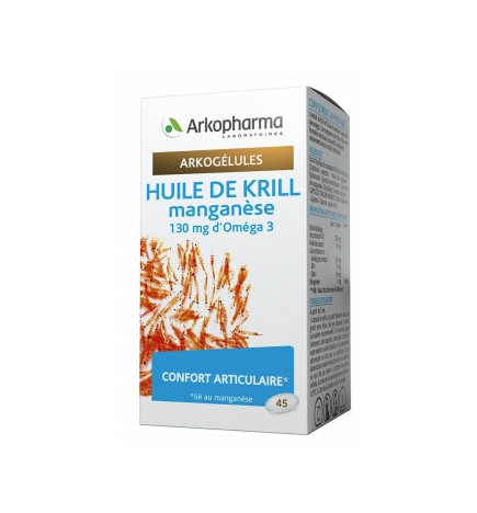 Arkopharma Arkogélules Huile de Krill et Manganèse x 45