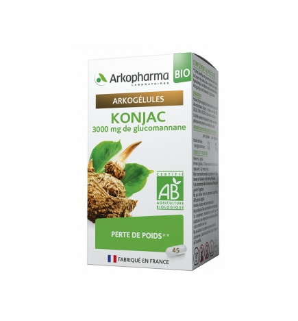 Arkopharma Arkogélules BIO Konjac x 45