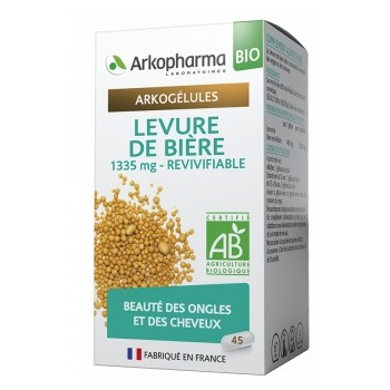 Arkopharma Arkogélules BIO Levure de Bière x 45