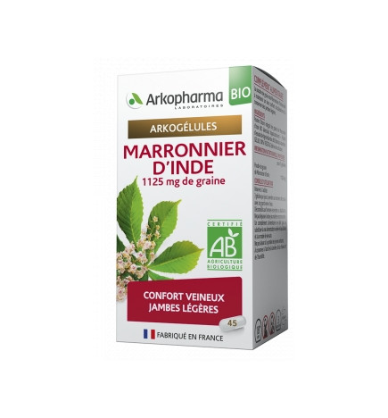 Arkopharma Arkogélules BIO Marronnier d'Inde x 45