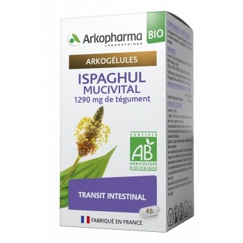 Arkopharma Arkogélules BIO Ispaghul Mucivital x 45