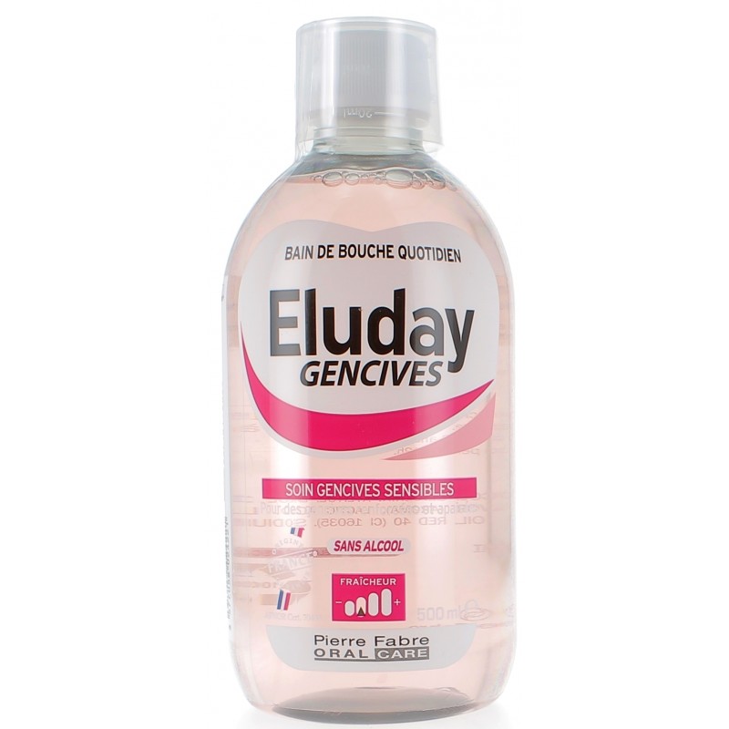 Eluday Bain de Bouche Gencives 500 ml