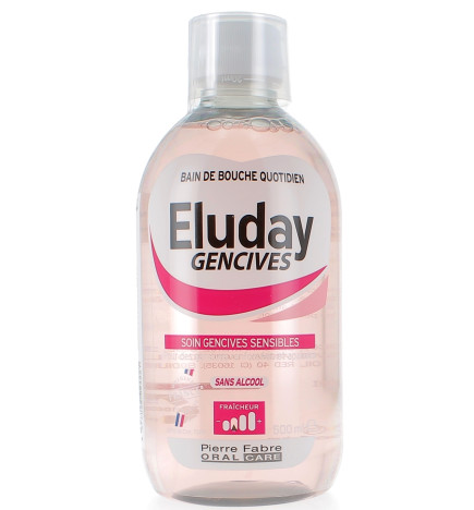 Eluday Bain de Bouche Gencives 500 ml