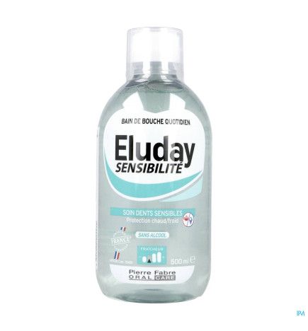 Eluday – bain de bouche Sensibilité, 500 ml