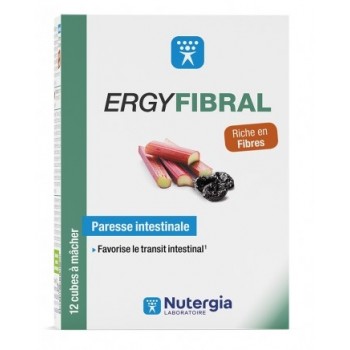 ERGYFIBRAL Paresse Intestinale x 12 cubes