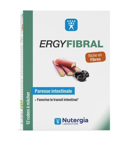 ERGYFIBRAL Paresse Intestinale x 12 cubes