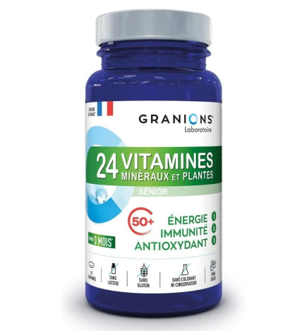 Granion 24 vitamines Sénior 90 comprimés