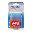 Inava Mono Compact Brossettes Interdentaires Oranges 4 + 2 offertes