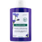Klorane – centaurée shampoing déjaunissant à la centaurée bio, cheveux gris, blancs, blonds, 200 ml