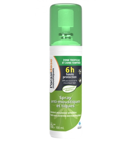 Parasidose Spray Anti-moustiques et tiques 100 ml