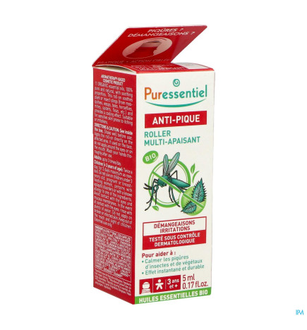Puressentiel – Roller Anti-Pique Bio, 5 ml