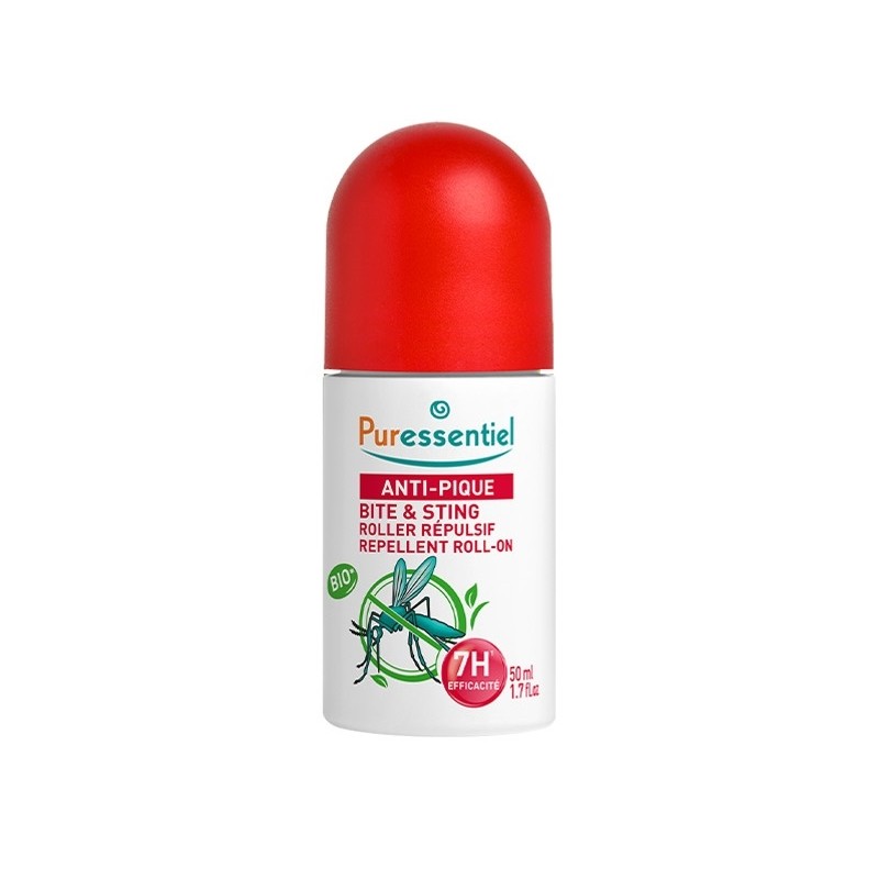 Puressentiel Roller Répulsif Anti-Pique Bio 50 ml