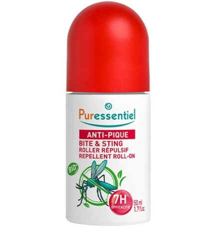 Puressentiel Roller Répulsif Anti-Pique Bio 50 ml