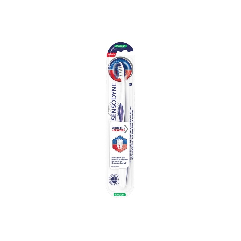 Sensodyne Brosse à dents Sensibilité et gencives Médium