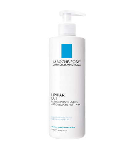 La Roche-Posay – Lipikar Lait relipidant corps anti-dessèchement 48 h, 400 ml