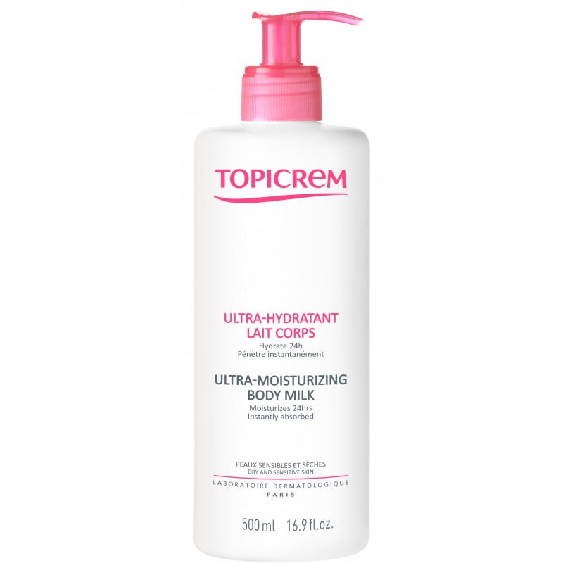 Topicrem Ultra-hydratant Lait Corps 500 ml