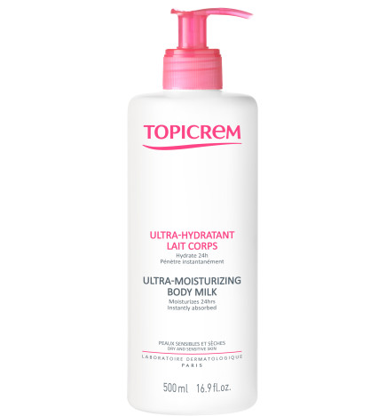 Topicrem Ultra-hydratant Lait Corps 500 ml