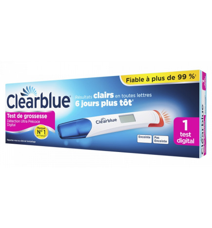 Clearblue Test de grossesse Ultra Précoce
