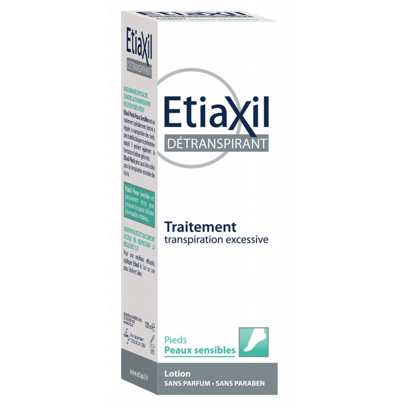 Etiaxil Traitement Détranspirant Pieds 100 ml