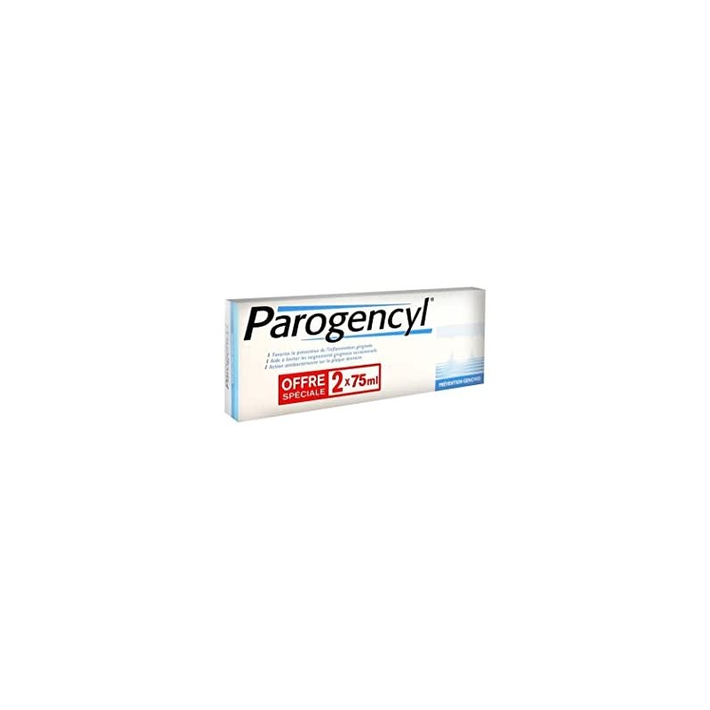 Parogencyl Prévention Gencives 2x75ml