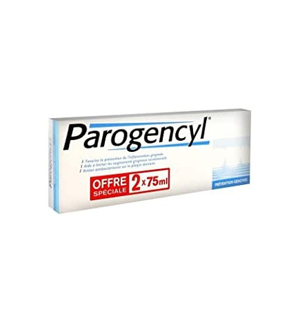Parogencyl Prévention Gencives 2x75ml