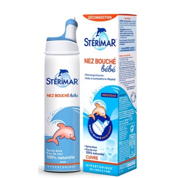 STERIMAR nez bouché bébé  2X100ml