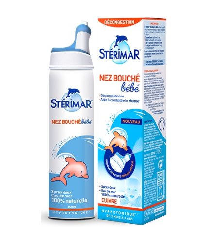 STERIMAR nez bouché bébé 2X100ml