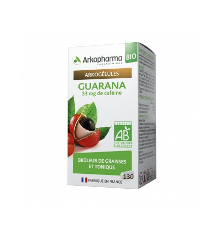 ARKOPHARMA Arkogélules Guarana BIO x130