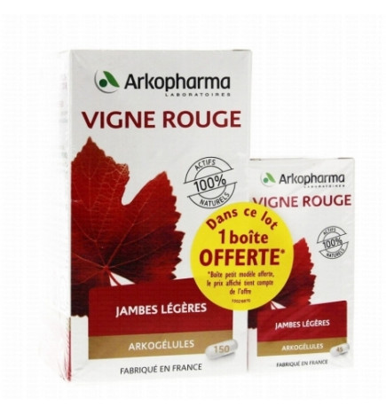 Arkopharma Arkogélules BIO Vigne Rouge x 150