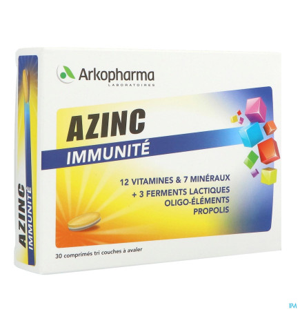 Azinc – Immunité, 30 comprimés