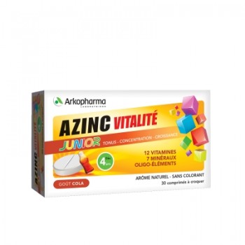 Arkopharma Azinc  Vitalité Junior (Cola) x30