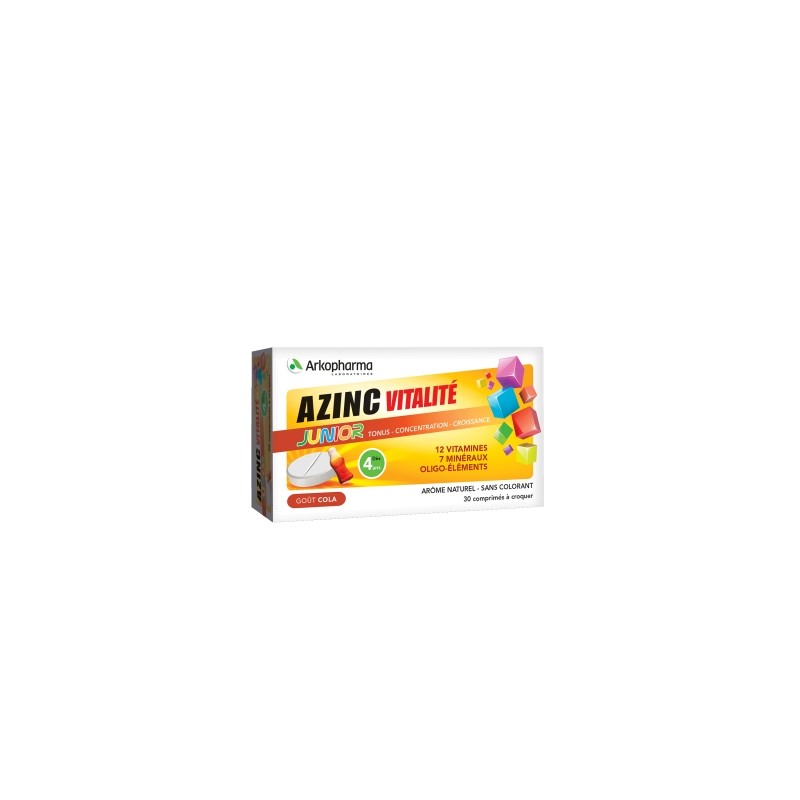 Arkopharma Azinc  Vitalité Junior (Cola) x30