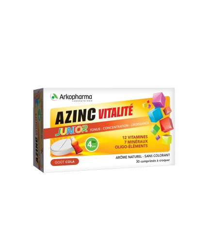 Arkopharma Azinc  Vitalité Junior (Cola) x30