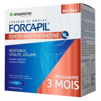 Arkopharma Forcapil® Fortifiant Kératine+ Gel x180