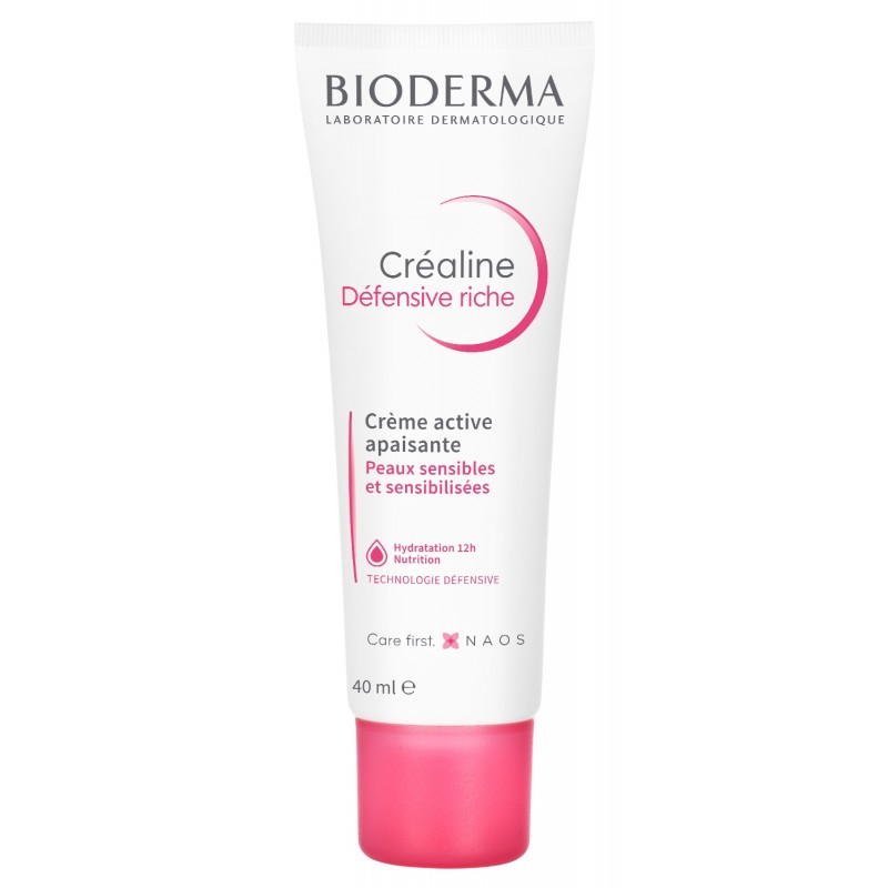 Bioderma Créaline Défensive apaise et renforce le pouvoir d’autodéfense de la peau 40 ml