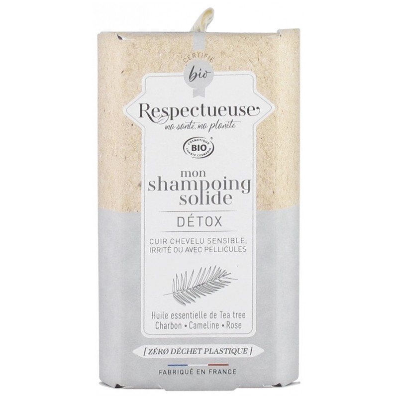 Respectueuse Mon Shampoing Solide Detox 75g